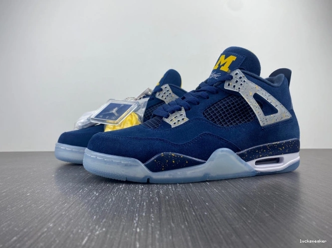 Rep LUCY (PE) Michigan Air AJ4-1036660 Retro 4 Jordan 0709